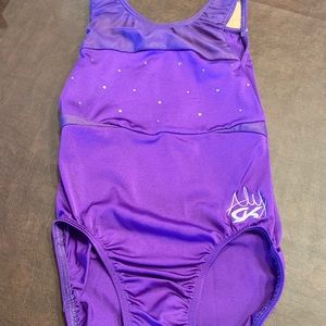 GK Activewear Girls “Aly” Leotard size large